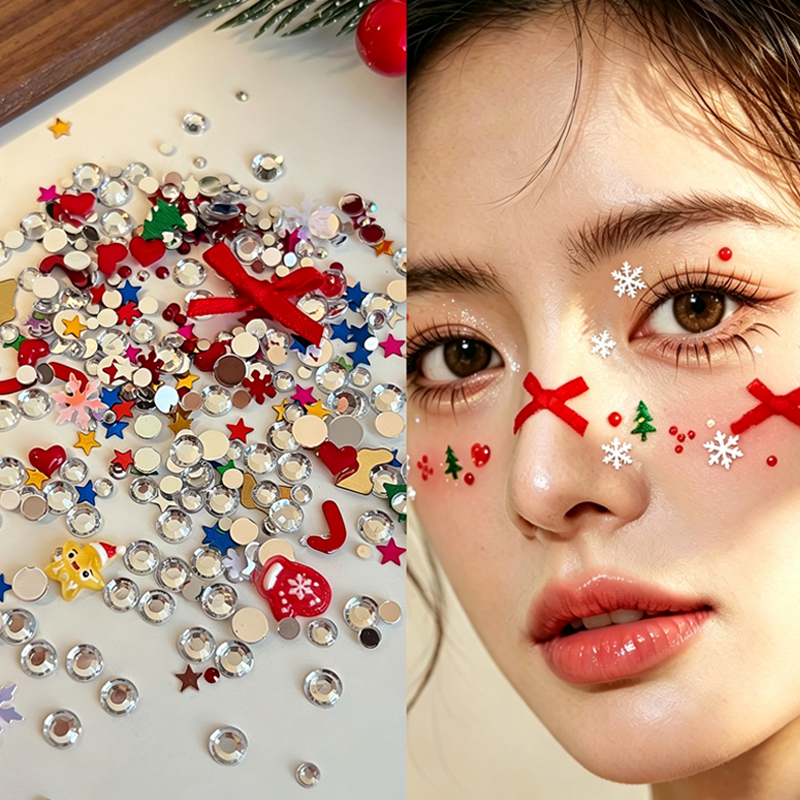 Christmas Face Gems & Body Jewels Kit